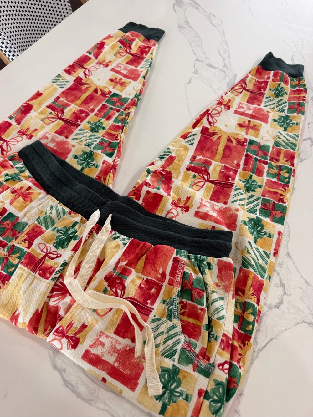 Burt's Bees Baby Christmas Present Pajama Pants Adult Large Organic Cotton